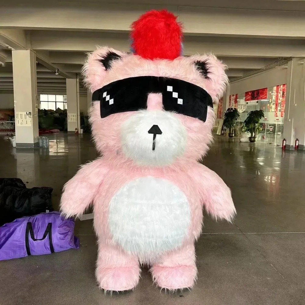 Costumes - Giant Inflatable Cool Bear Mascot Costume