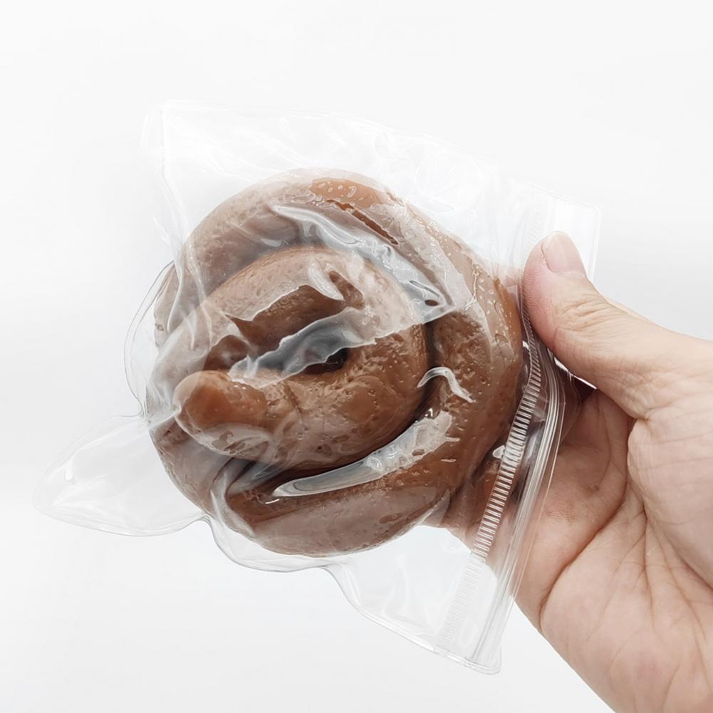 Fake Poop Gag Gift - Soft Simulated Poop Toy Fake Poop