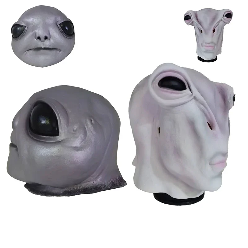 Latex Alien Mask Realistic - Alien Mask for Adults Realistic Alien