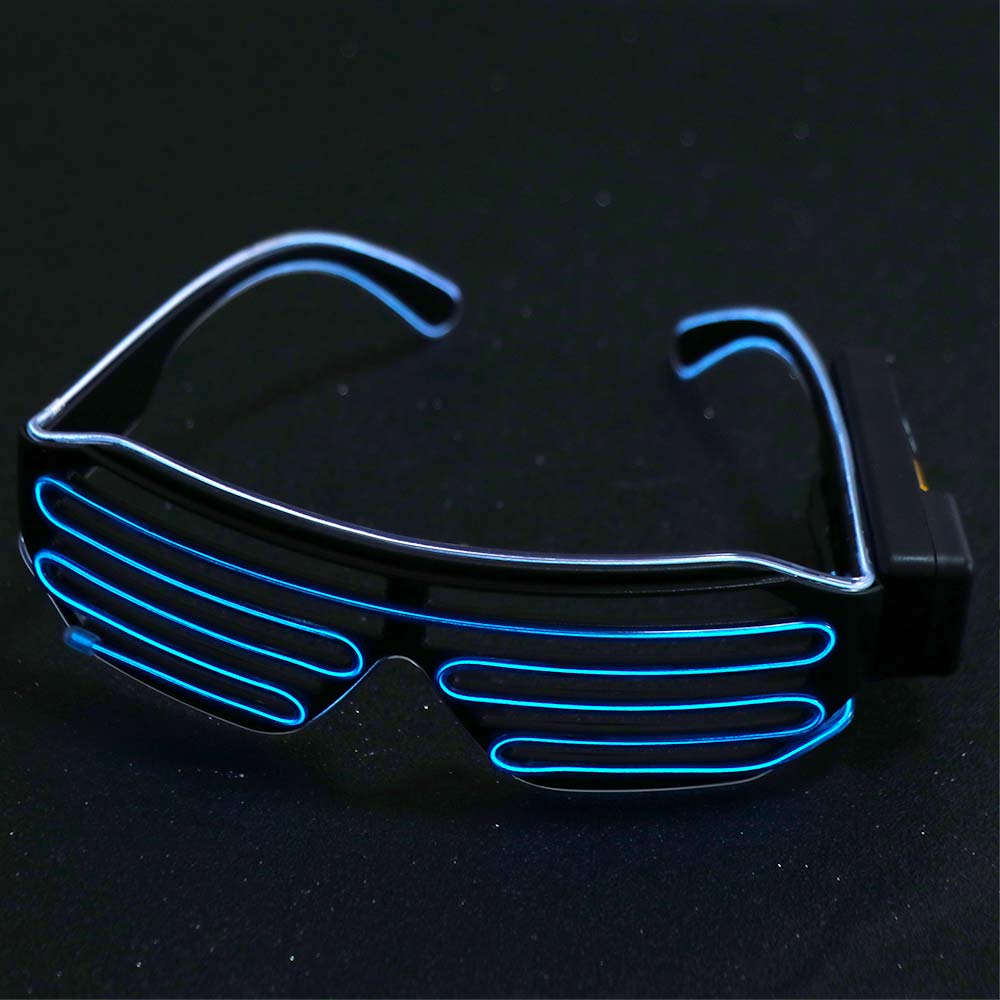 Fashion Wireless LED Glowing G - огляд і ціна Glow In The Dark Party Glasses