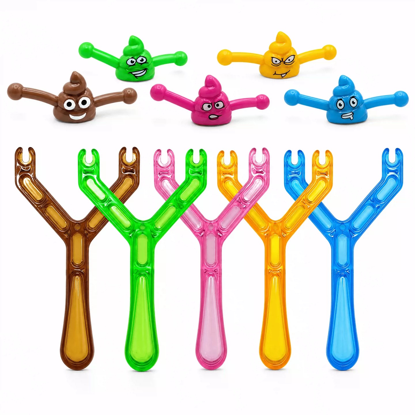 5Pcs Fake Poop Slingshot Funny - огляд і ціна Fake Poop Gag Gift