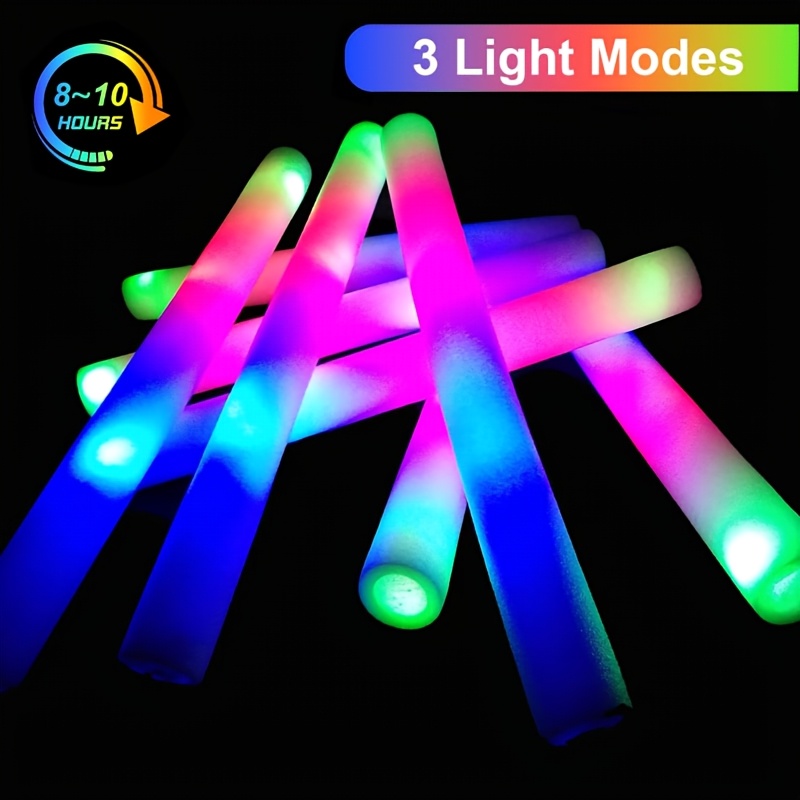 10/20/30pcs LED Glow Foam Stic - огляд і ціна Flashing Led Foam Sticks Party