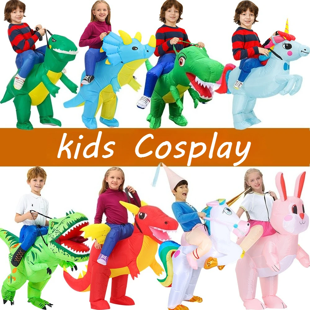 New Hot Sale Funny Child Adult - огляд і ціна Inflatable Dinosaur Costume Adult