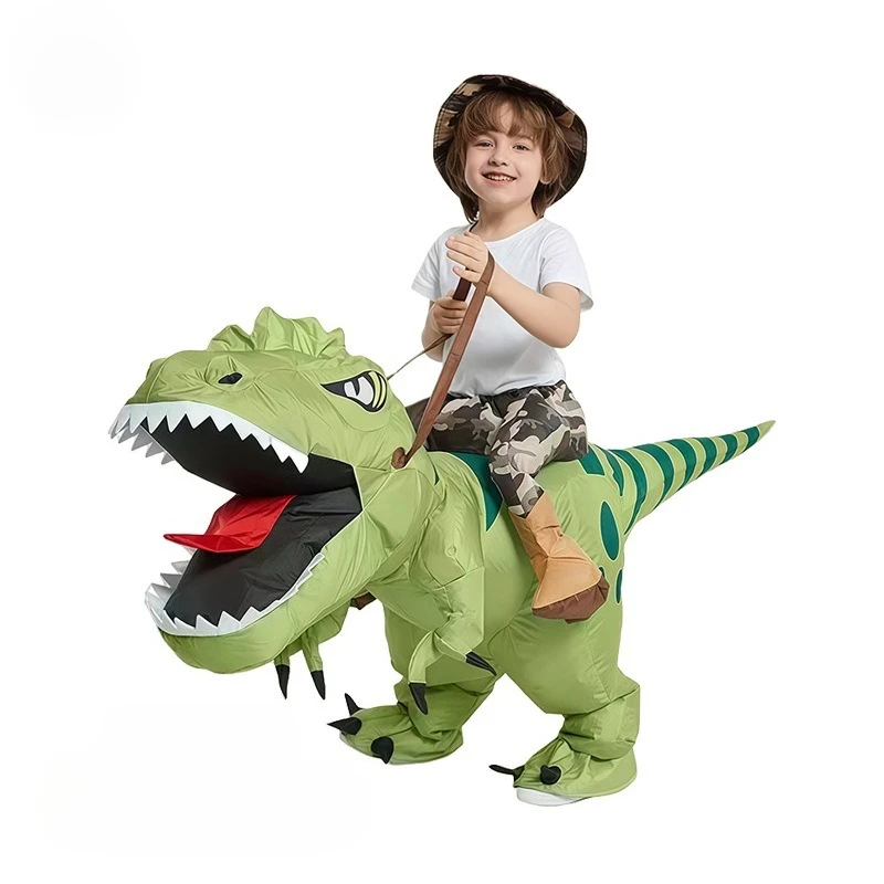 New Hot Sale Funny Child Adult - огляд і ціна Inflatable Dinosaur Costume Adult