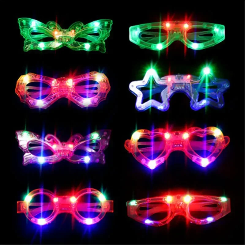 20pcs Light Up Glasses Glow In - огляд і ціна Glow In The Dark Party Glasses