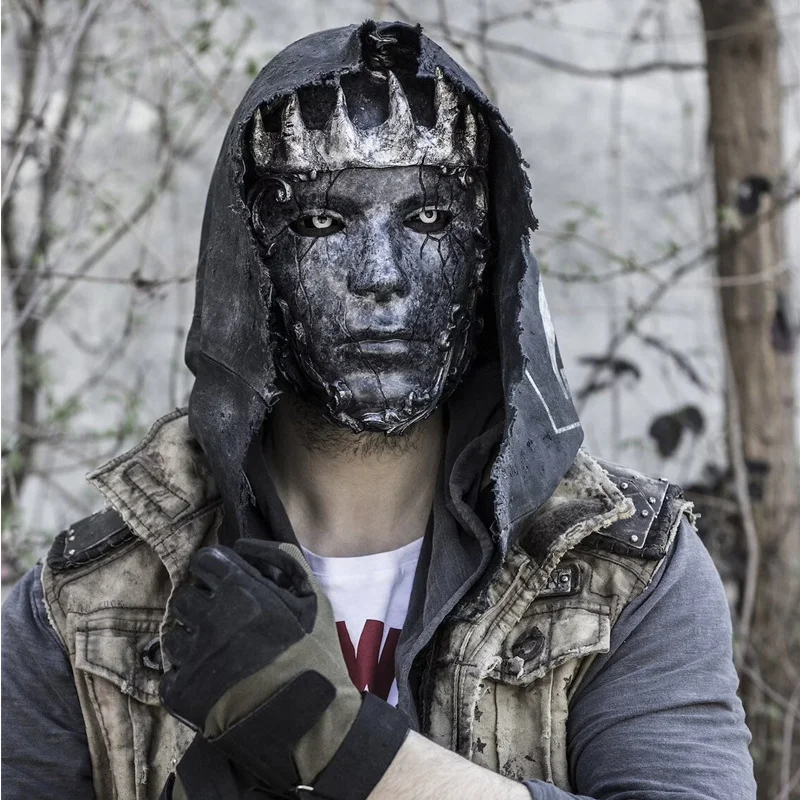 Halloween Abyss King Mask Walk - огляд і ціна Led Purge Mask Halloween