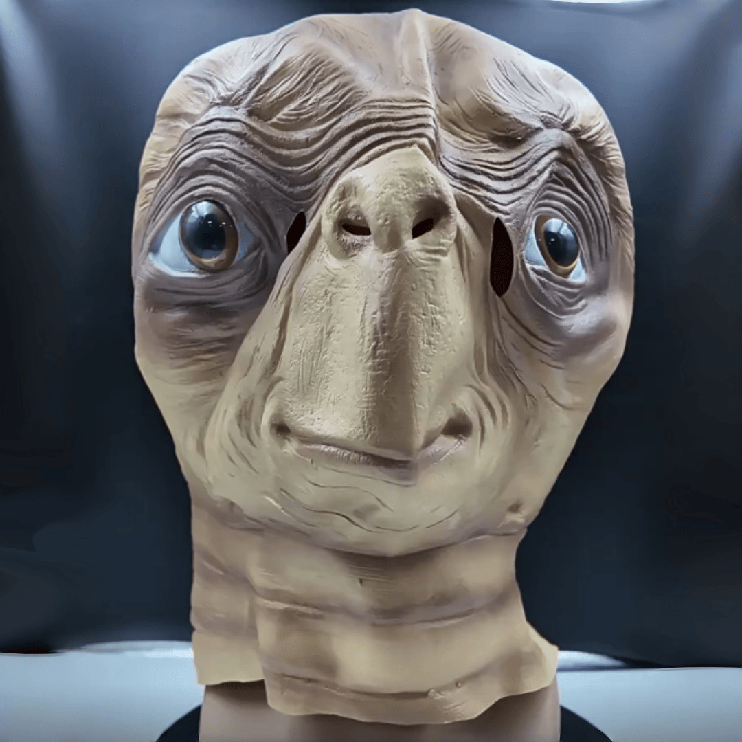Realistic ET Alien Latex Mask  - огляд і ціна Latex Alien Mask Realistic