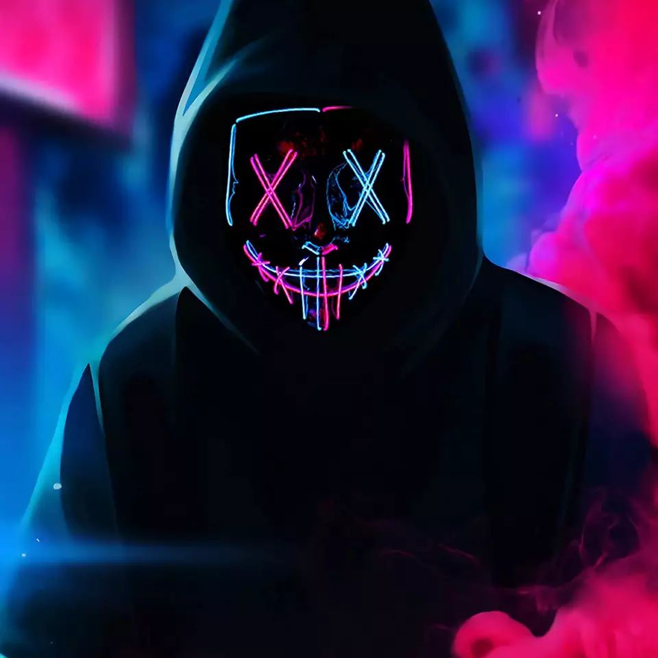 LED Light up Mask for Hallowee - огляд і ціна Led Purge Mask Halloween