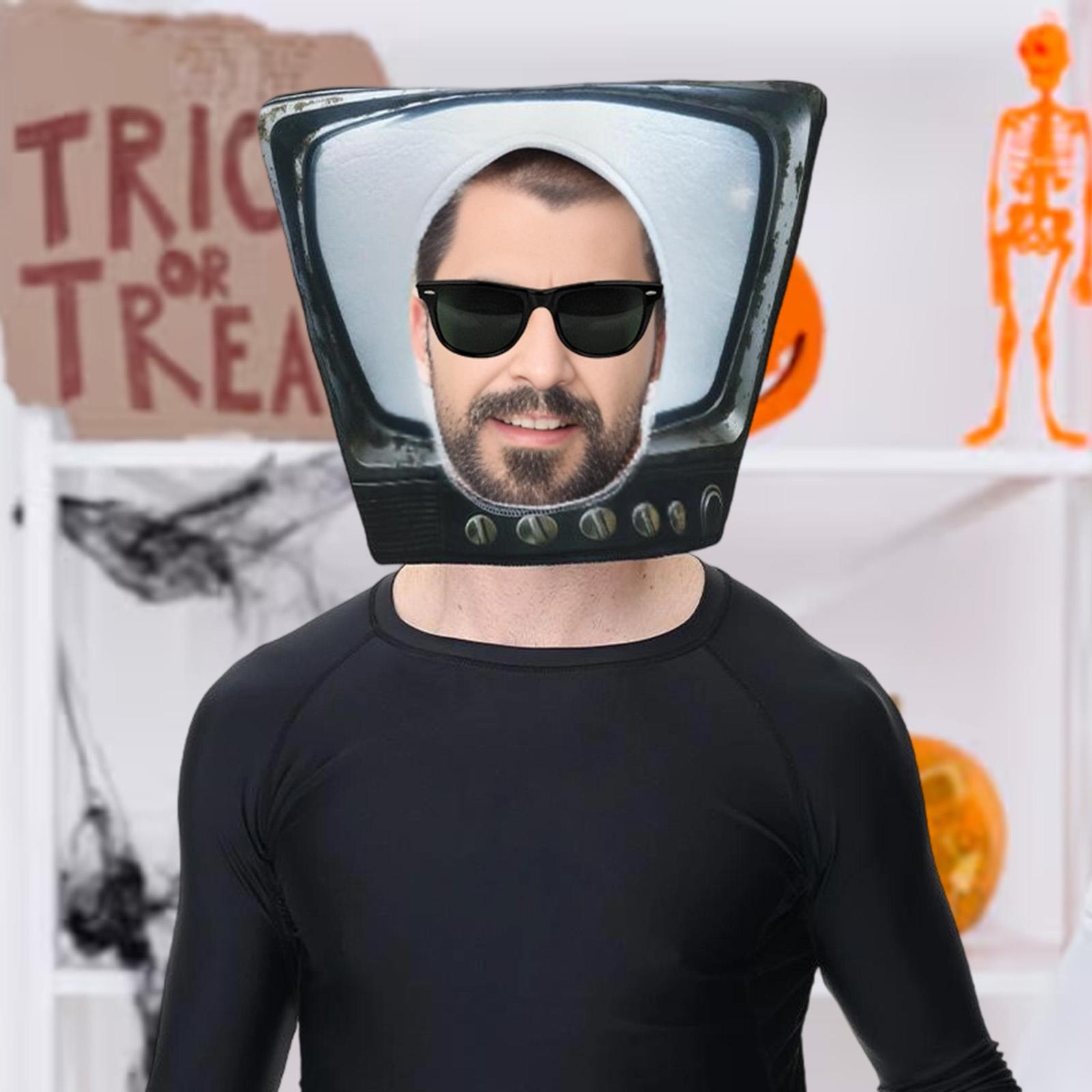 Novelty Cute TV Mask Hat for H - огляд і ціна Costumes
