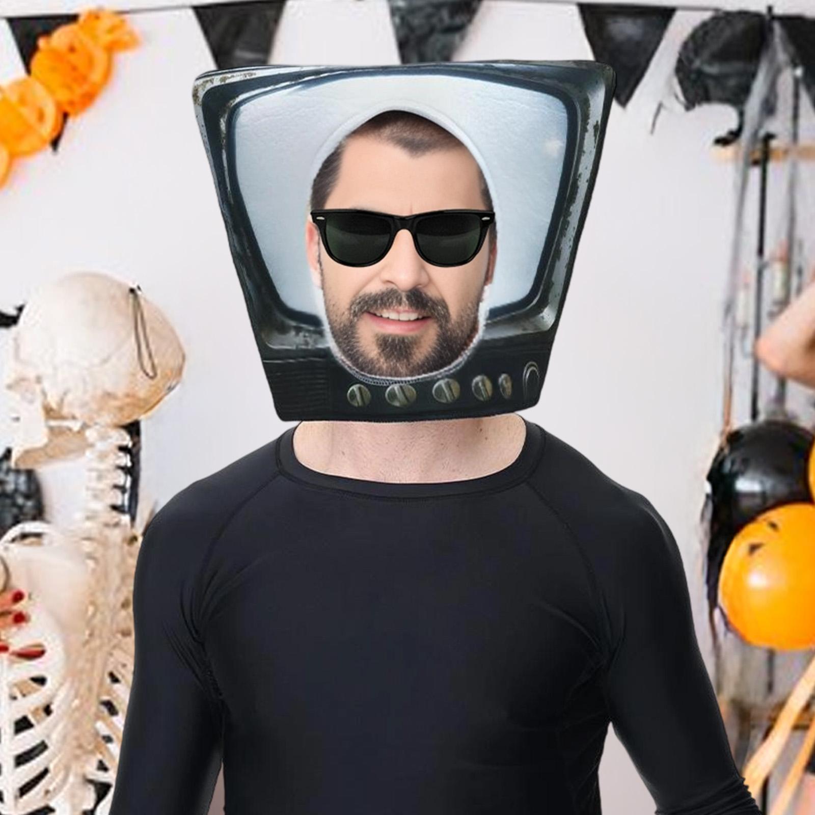 Novelty Cute TV Mask Hat for H - огляд і ціна Costumes