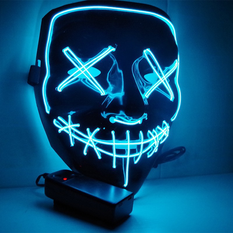 Halloween LED Light-Up Purge M - огляд і ціна Led Purge Mask Halloween
