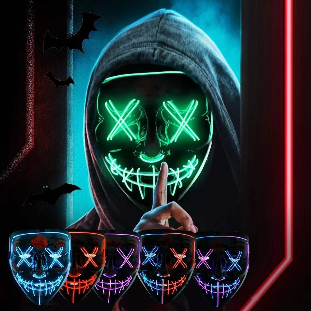 Halloween LED Light-Up Purge M - огляд і ціна Led Purge Mask Halloween