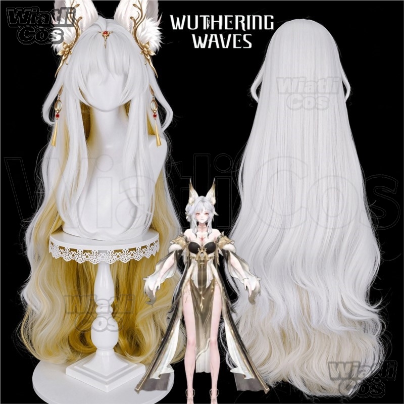 Wuthering Waves Heart Hsin Cos - огляд і ціна Anime Cosplay Wig Heat Resistant