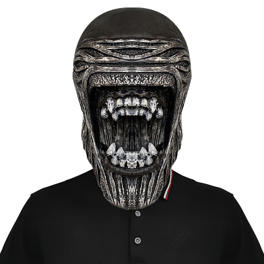 Alien Scrary Masks Latex Headg - огляд і ціна Latex Alien Mask Realistic