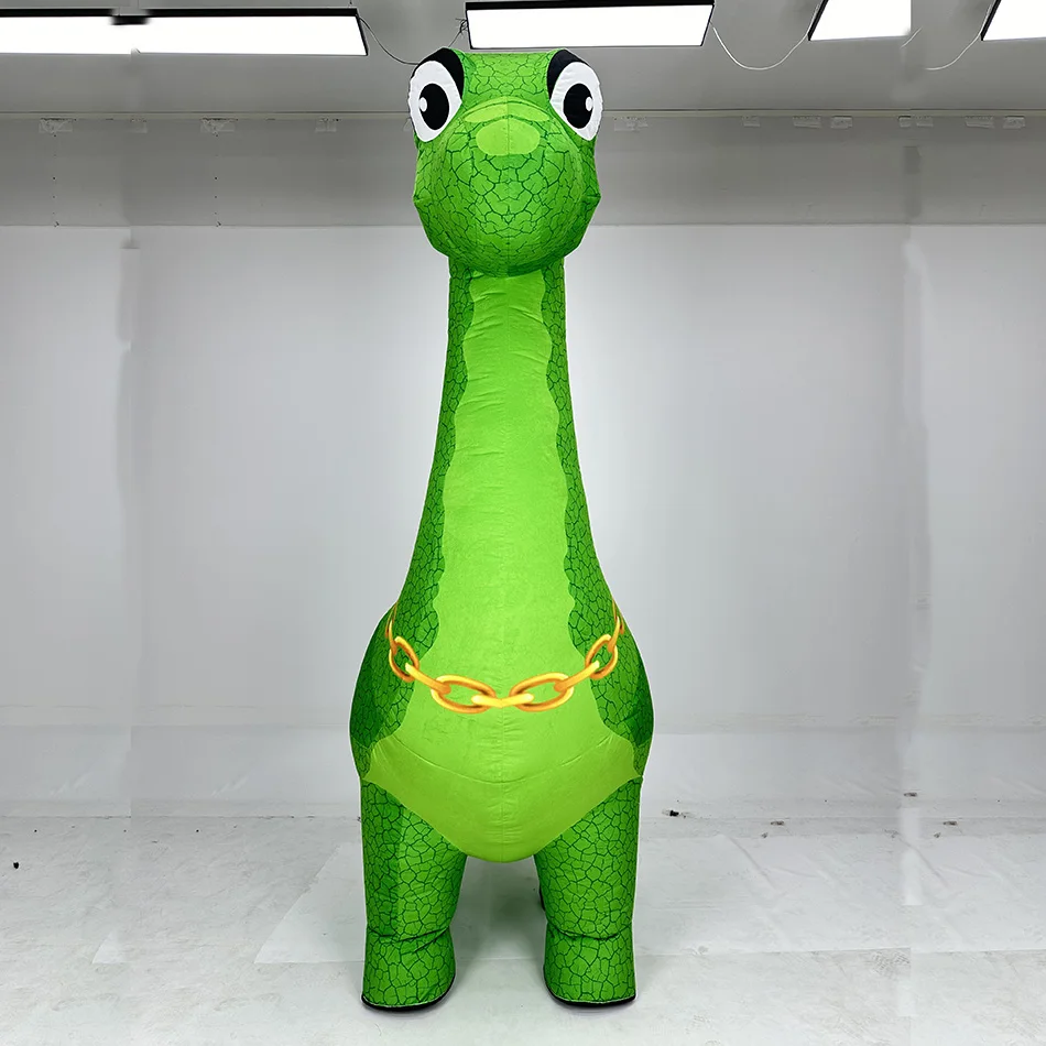 New 3.5m Height Inflatable Lon - огляд і ціна Inflatable Dinosaur Costume Adult