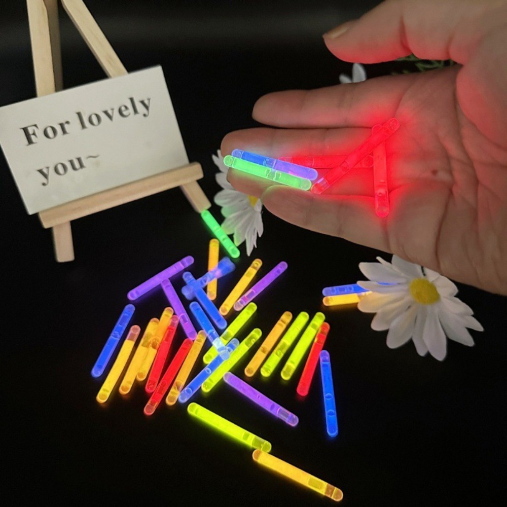 50/100pcs Glowing Sticks Brigh - огляд і ціна Glow In The Dark Party Glasses