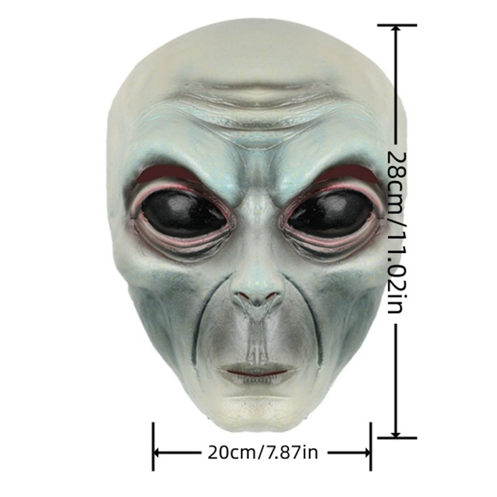 Realistic Alien Face Masks Ext - огляд і ціна Latex Alien Mask Realistic