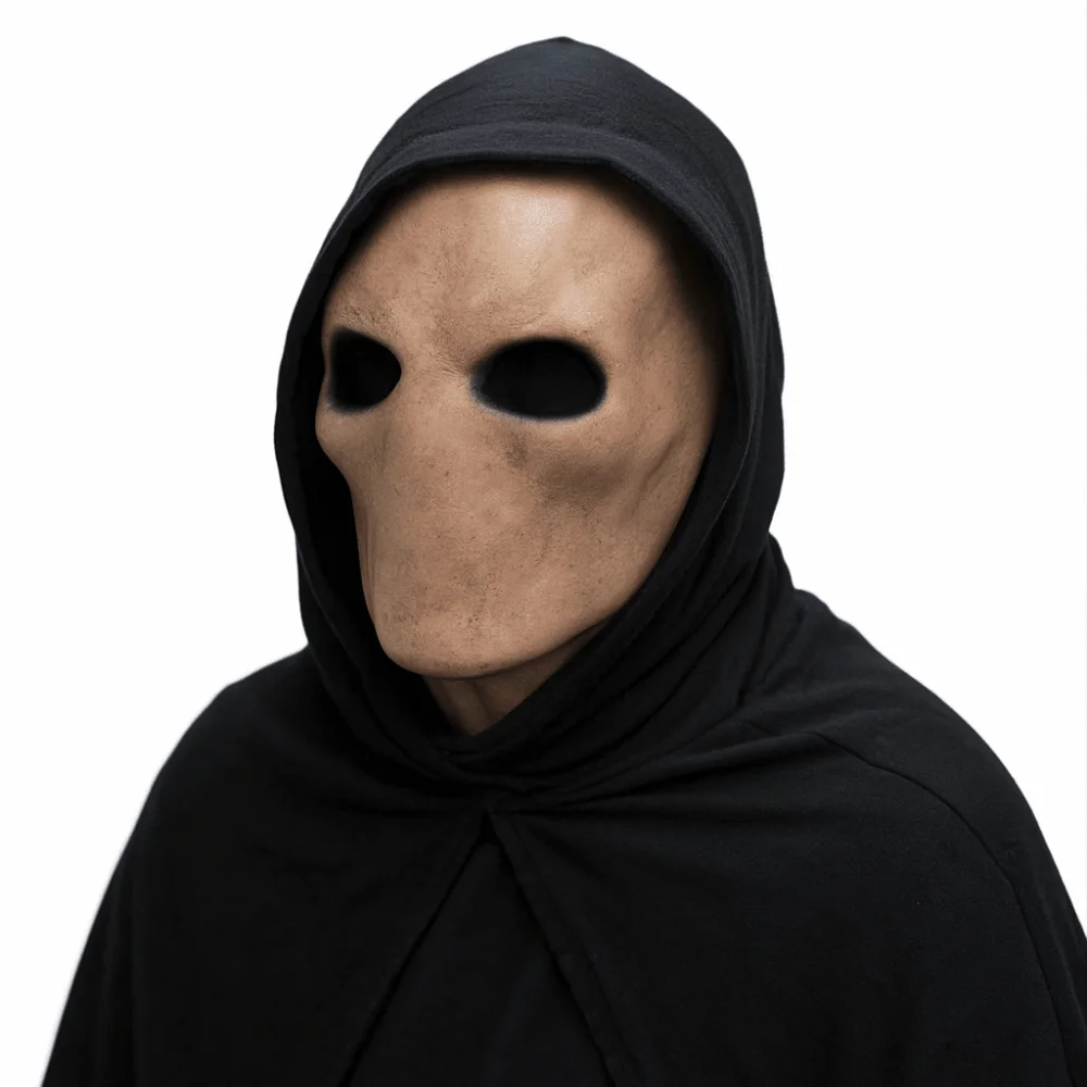 Faceless Man Halloween Slender - огляд і ціна Latex Alien Mask Realistic