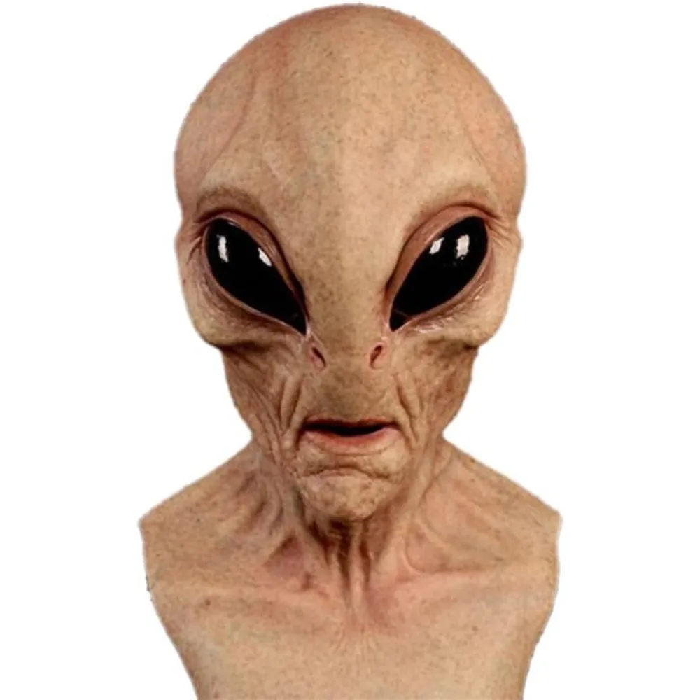 Hot Sale Halloween Costume Ali - огляд і ціна Latex Alien Mask Realistic