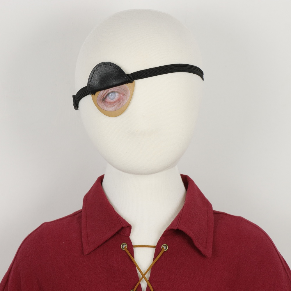 Black PU Leather Pirate Eyepat - огляд і ціна Costumes