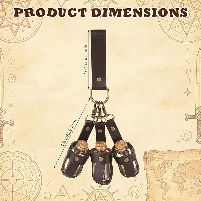 Cork Potion Bottle Cosplay Bel - огляд і ціна Costumes