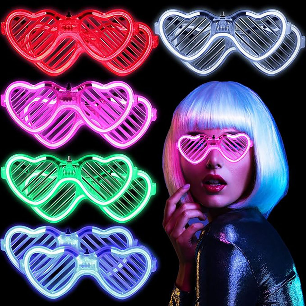 5/10/15/20/30 Pcs Led Neon Par - огляд і ціна Glow In The Dark Party Glasses