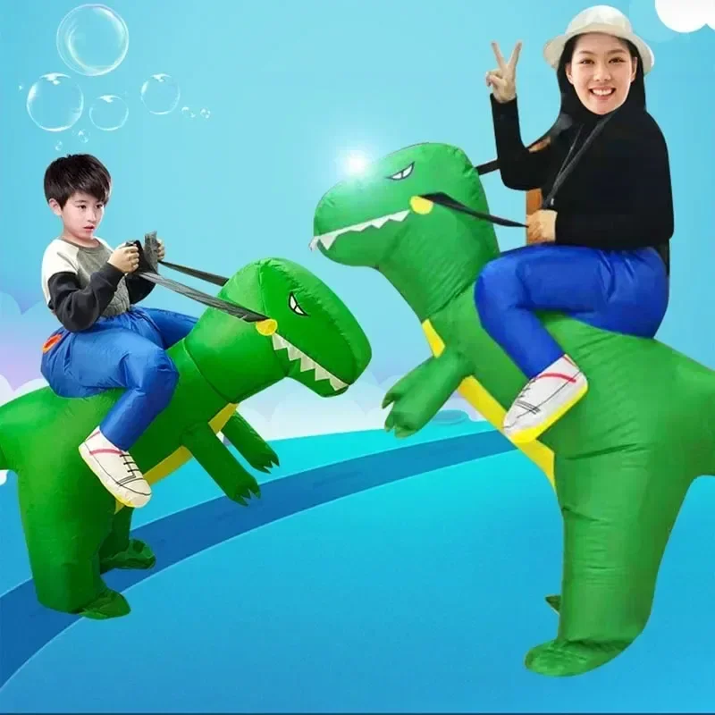 T Rex Inflatable Costume for A - огляд і ціна Inflatable Dinosaur Costume Adult