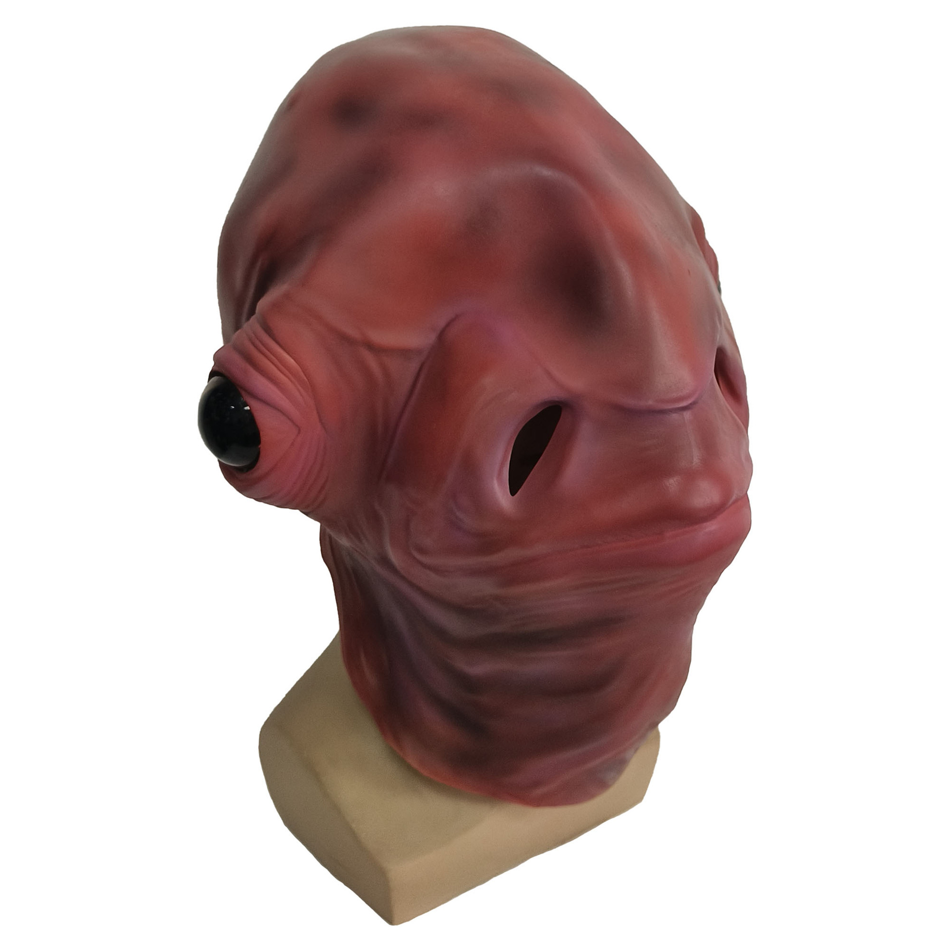 Realistic Red Fish Alien Full  - огляд і ціна Latex Alien Mask Realistic